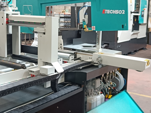 Cnc-automaattivannesaha rakenneteräksille.