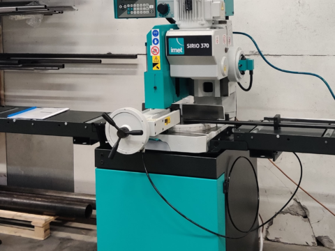 Puoliautomaattinen kylmäpyörösaha Imet SIRIO 370 SH-E